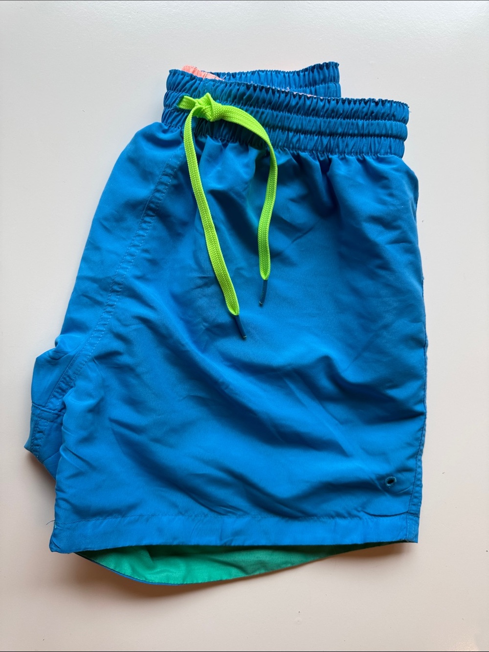 Chubbies Neon Tropical Swim Trunks Mens Large 5" Board Shorts Reversible - Sz M - Picture 3 of 6